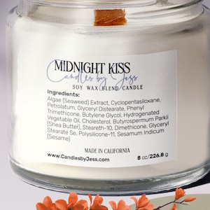 Custom Ingredient Label Stickers: Waterproof Cosmetic Labels