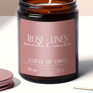 Personalized Cosmetic Sticker Labels, Ingredients Label Stickers, Custom Candle Stickers, Square Cosmetic Products Labels, Bath Bomb, Soap