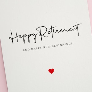 Carte Bonne retraite, Carte pour un nouveau départ, Carte Meilleur chance pour votre retraite, Carte d'encouragement, Voitures-cadeaux pour la retraite, Carte Bonne chance