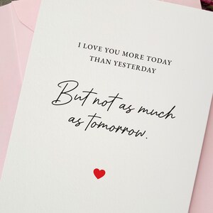 Jolie carte d'anniversaire, carte de joyeux anniversaire pour lui ou elle, carte de la Saint-Valentin pour petit ami, petite amie, carte d'anniversaire pour mari, femme