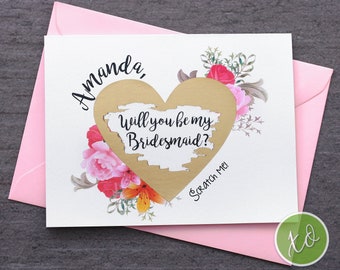 asking bridesmaid etsy