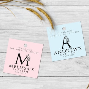 Etiquetas para presente de batismo, lembrancinhas de agradecimento para batismo, etiquetas para presente de batismo, etiquetas para primeira comunhão, etiquetas para batismo de menina, lembrancinhas de batismo de menino personalizadas