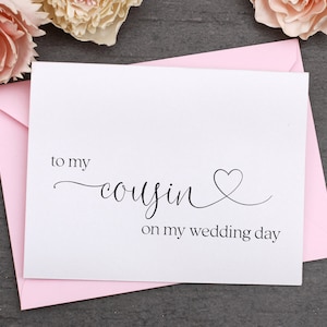 Para meu primo no dia do meu casamento, cartão, cartões de casamento, cartão de agradecimento para primos, cartão de agradecimento para primos, cartões de casamento, festa de casamento