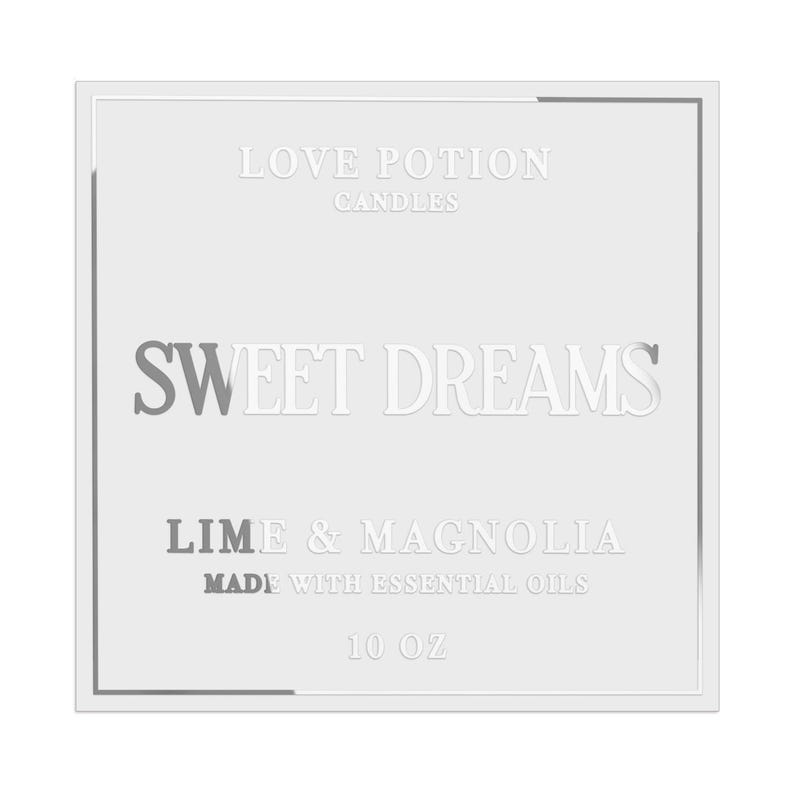Custom Candle Labels: Gold Foil, Clear or White Vinyl Stickers image 15