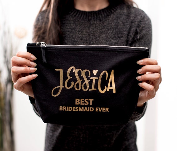bridal party makeup bags