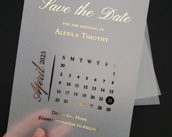 Save the Date in White Satin Gold Dots Classic Round Sticker - #savethedate  #wedding #love #card #cards #in…