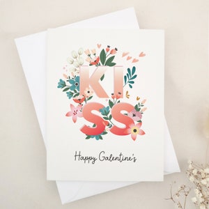 Galentines Day Card, Happy Galentine's Day Card, Valentines Card for Best Friends, Sister, Bestie, Galantines Day Gifts, Valentines Gifts image 7