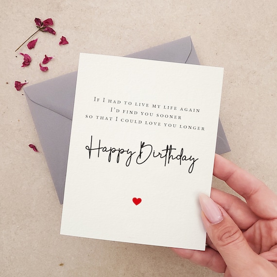 Birthday Card Romantic Gift Ideas For Husband Birthday Happy