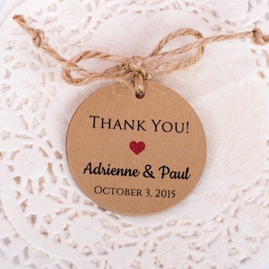 Wedding Favor Thank You Gift Tags Custom Wedding Favor Personalized Gift Labels Rustic Wedding Craft Wedding Favors Wedding Favor Tags