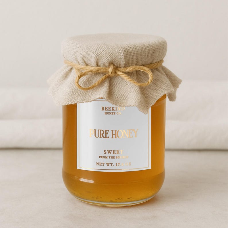 Custom Candle Labels: Gold Foil, Clear or White Vinyl Stickers image 5