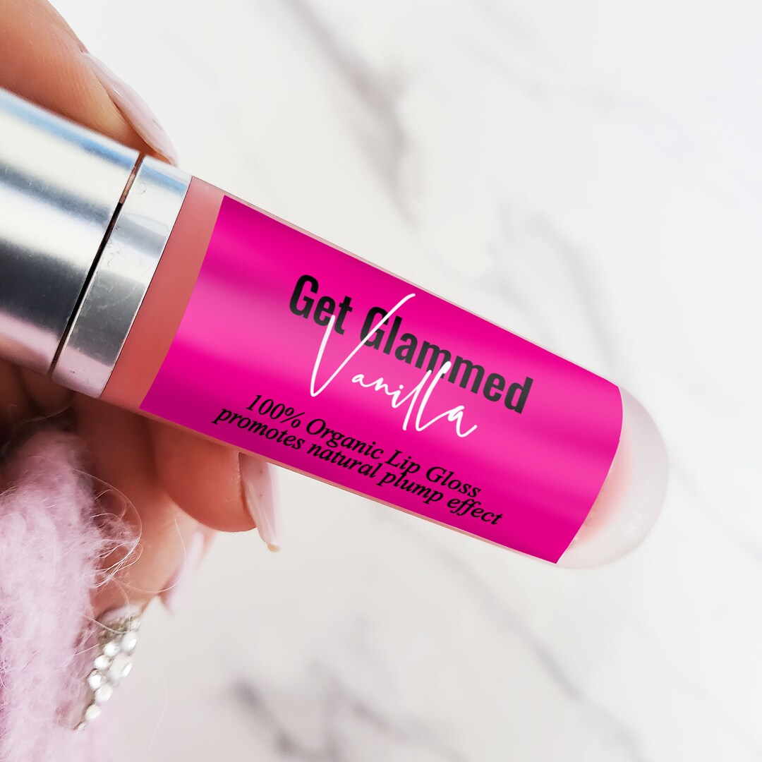 Custom Lip Gloss Labels, Colorful Matt & Glossy Lip Gloss Labels