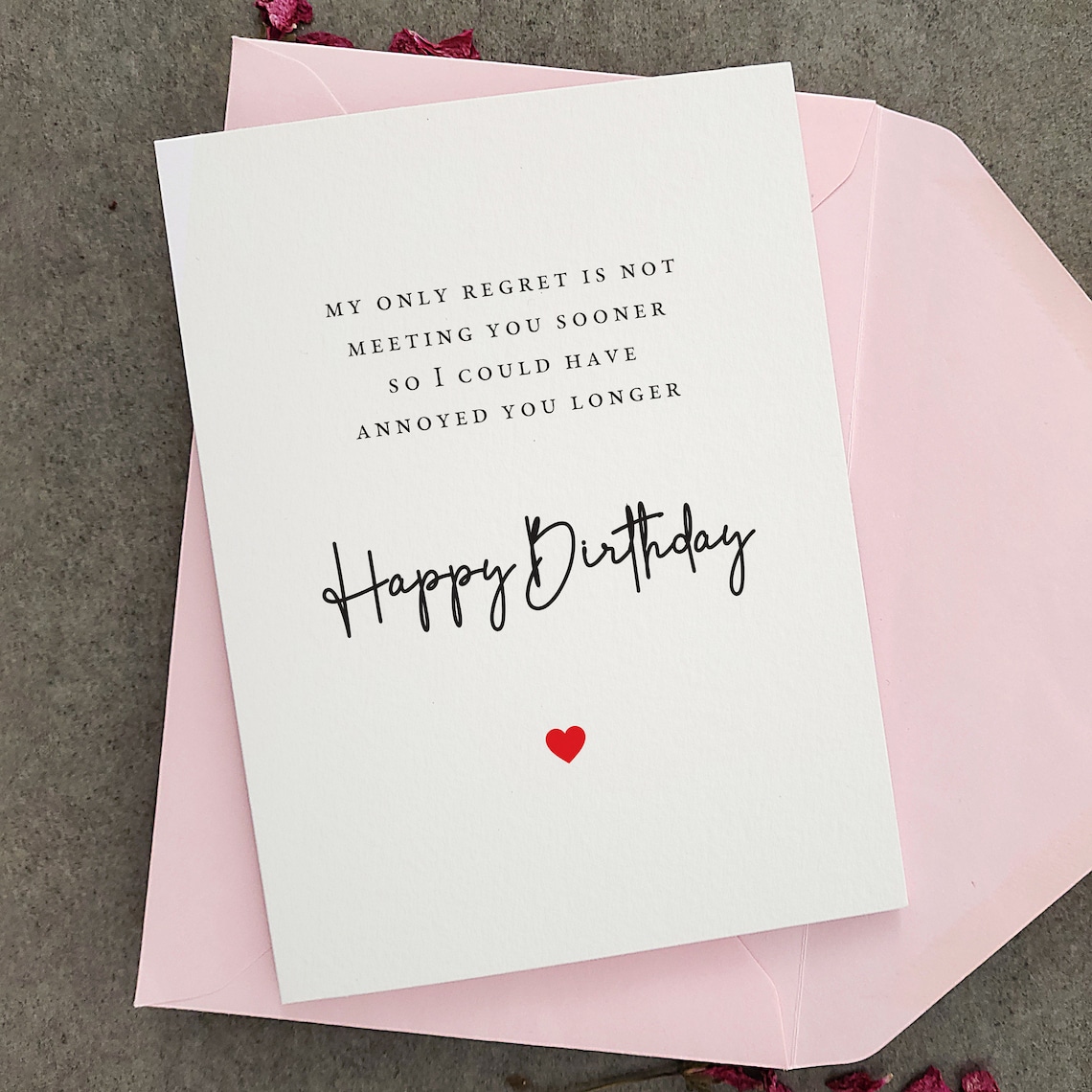 Annoy You Birthday Card Happy Birthday Card for Boyfriend - Etsy