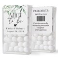 Custom Mint to Be Tic Tac Labels, Greenery Wedding Mint Stickers, Eucalyptus Favor Labels product logo