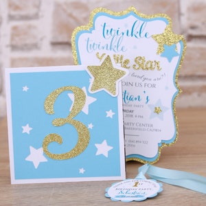 Thank You for Coming to My First Birthday, Custom Blue Baby Boy First