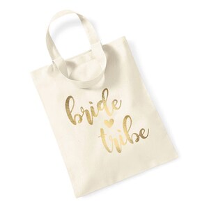 Bride Tribe Tote Bag Wedding Bags Canvas Bag Bridesmaid Gift Bag Maid of Honor Gift Bag Bridal Shower Wedding Party Gift Bags Bridal Party