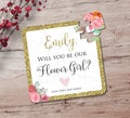 Will You Be My Flower Girl Puzzle, Flower Girl Gift, Flower Girl Proposal, Will you be my, Flower Girl Cute Gift