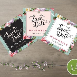 Save The Date Tags Hochzeit Tags Nette Geschenkidee Personalisierte Hochzeit Save The Date Karten Save The Date Schilder Hochzeit Gastgeschenke