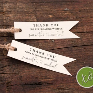 Wedding Favor Tags Wedding Thank You For Gift Tags Personalized Gift Tags Wedding Tags Wedding Decor Custom Wedding Favors Wedding Favours