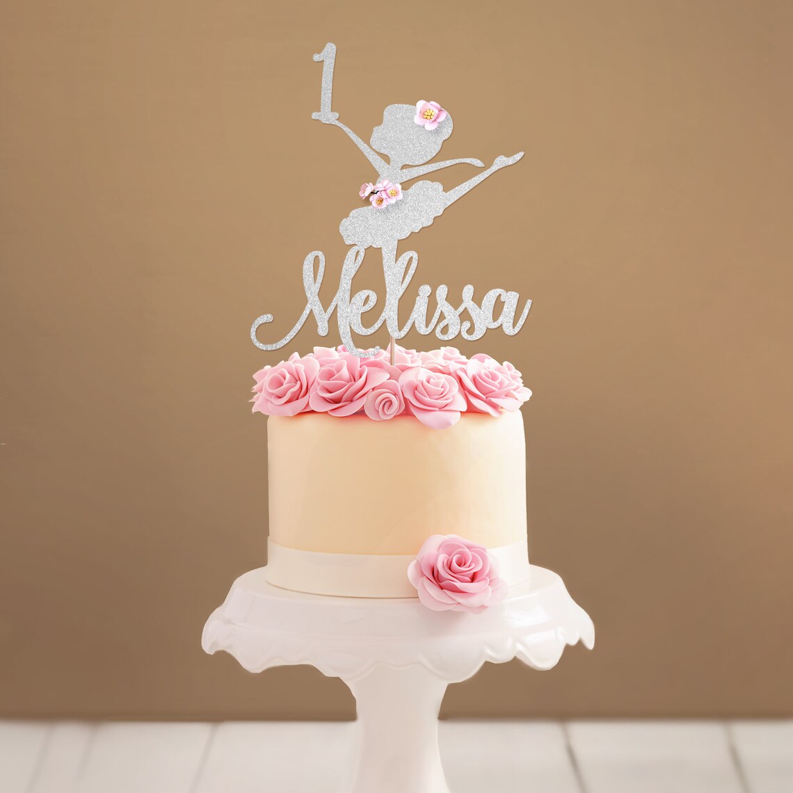 Ballerina Cake Topper Ballerina Centerpieces Ballerina Party Etsy UK