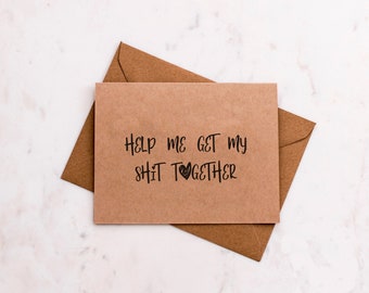 Help Me Keep My Shit Together Svg - Etsy