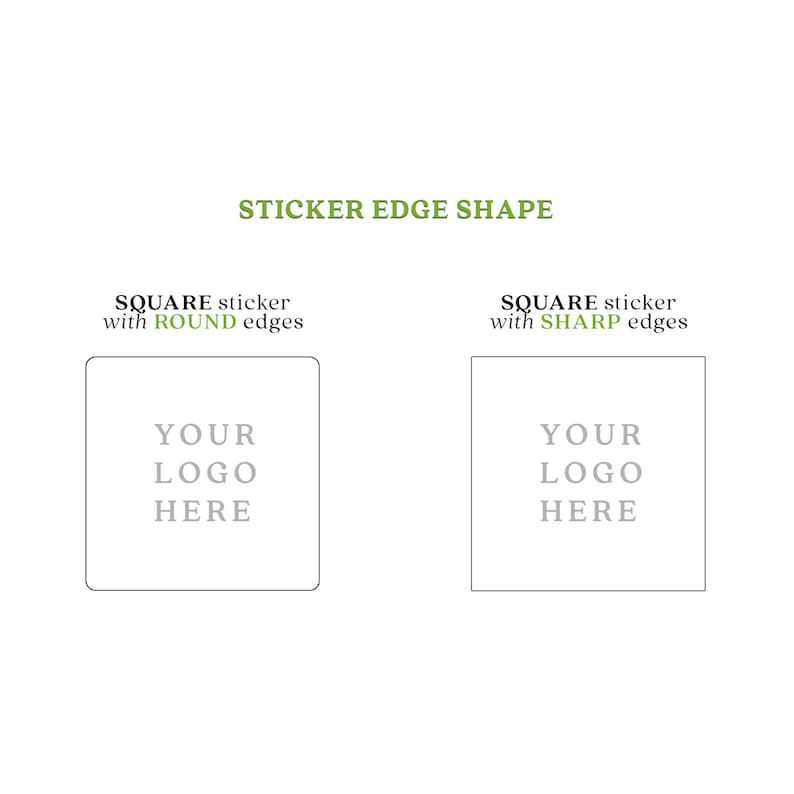 Custom Foiled Clear Logo Labels Stickers Personalized Business Etsy