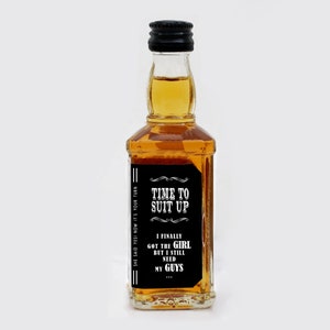 Funny Groomsman Whiskey Labels, Groomsman Proposal, Personalized Whiskey Stickers, Groomsman Gift Custom Bottle Labels, Best Man, Usher Gift image 3