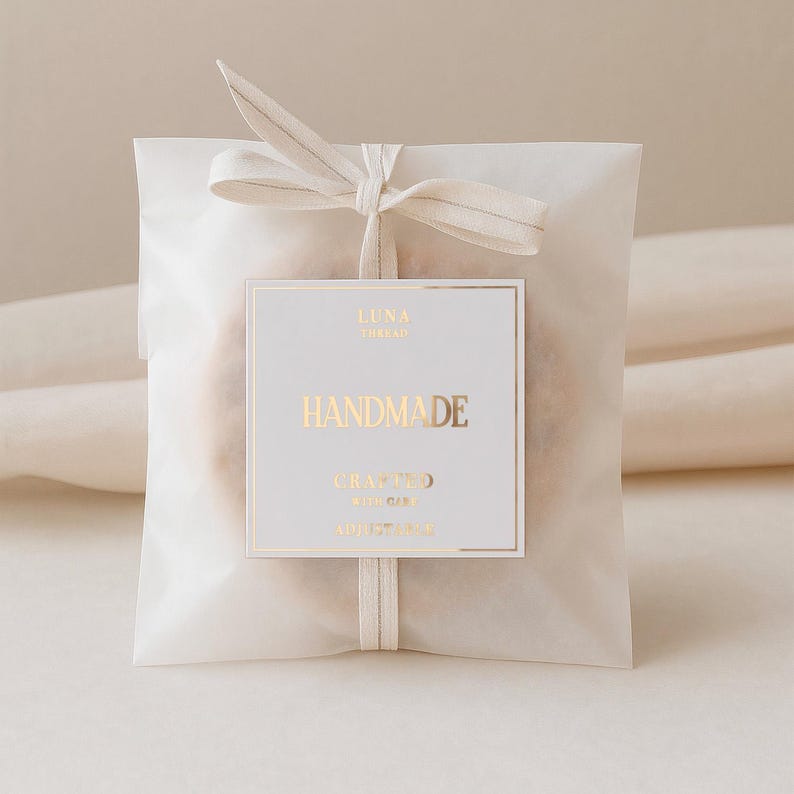 Custom Candle Labels: Gold Foil, Clear or White Vinyl Stickers image 6