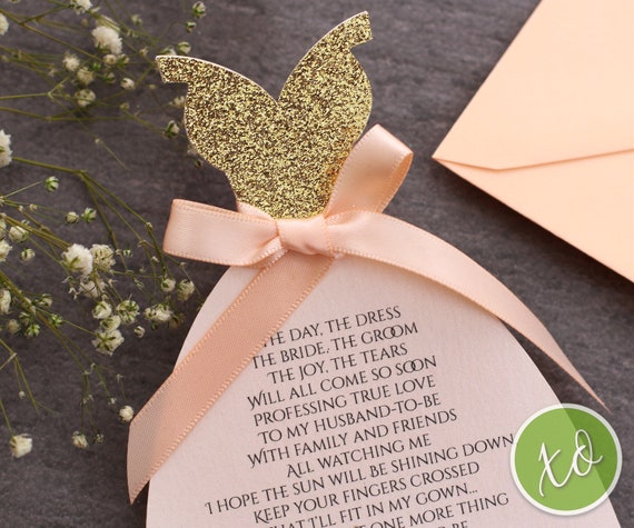 bridesmaid proposal dress Card: Blush Dress, Gold Glitter Top Blue Charlies Ribbon Placement YGroup_zhara-long Color:Black White