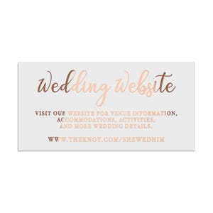 Wedding website