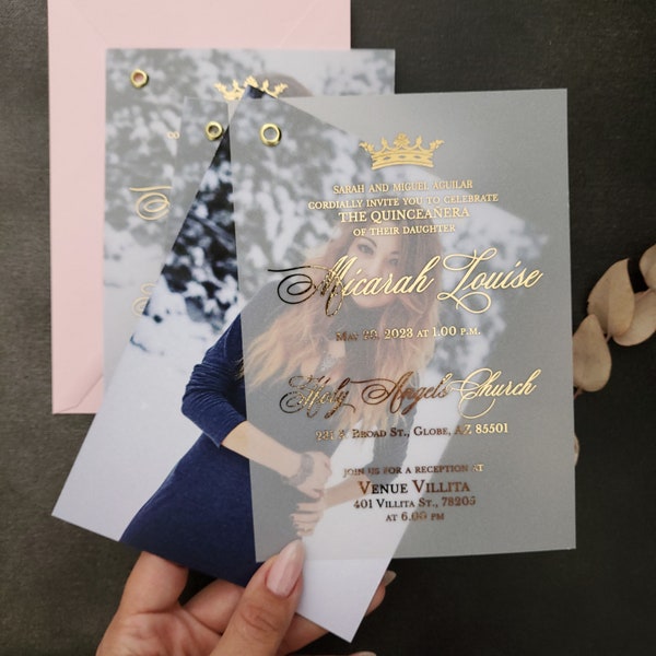 Sweet 15 Invitation Etsy