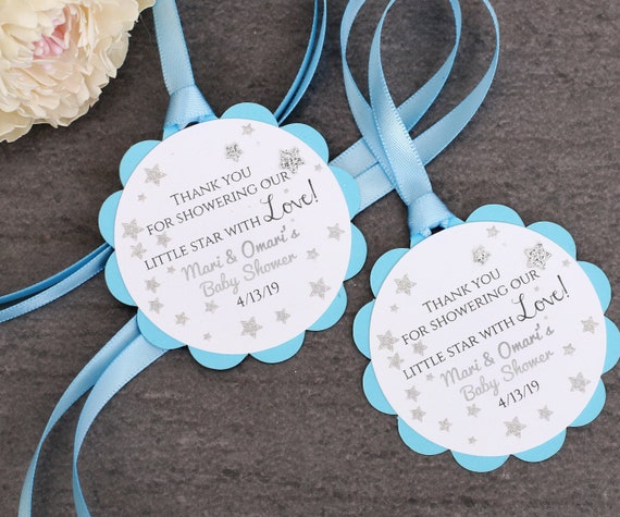 thank you gift tags baby shower