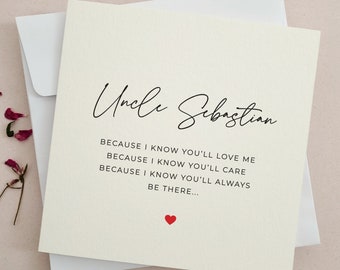 Personalized Godfather Proposal, Will You Be My Godfather Card, Uncle Godfather proposal, Tio Proposal, Christening, Baptism, Godparents