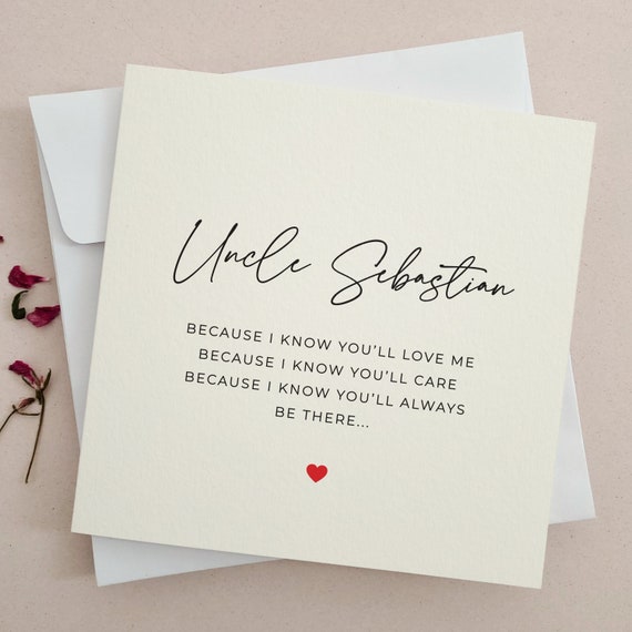 Personalized Godfather Proposal Card: Elegant Christening Godparent Request