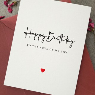 WBdesignz Biglietto D'auguri DIN A6 Con Busta Kraft – Design 'Tutto L'amore' Con Barattolo Di Cuori Colorati