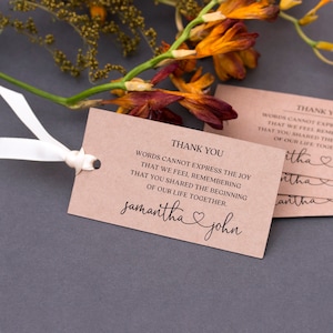 Custom Wedding Favor Tags Personalized Tags Favor Tag Gift Tag Wedding Tags Craft Thank You Tags Rustic Wedding Tags Bridal Welcome Tags