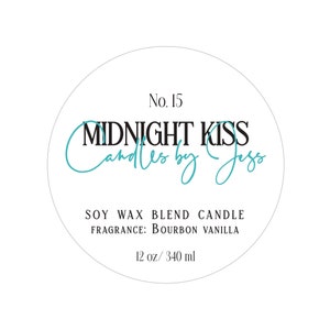 Personalized Cosmetic Sticker Labels, Product Label Stickers, Custom Candle Stickers, Round Logo Labels Bath Bomb, Soap, Cosmetic Products