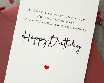 Biglietto Compleanno Romantico 'Ti Troverei Prima' - Per Coppie E Amore - Foto 13