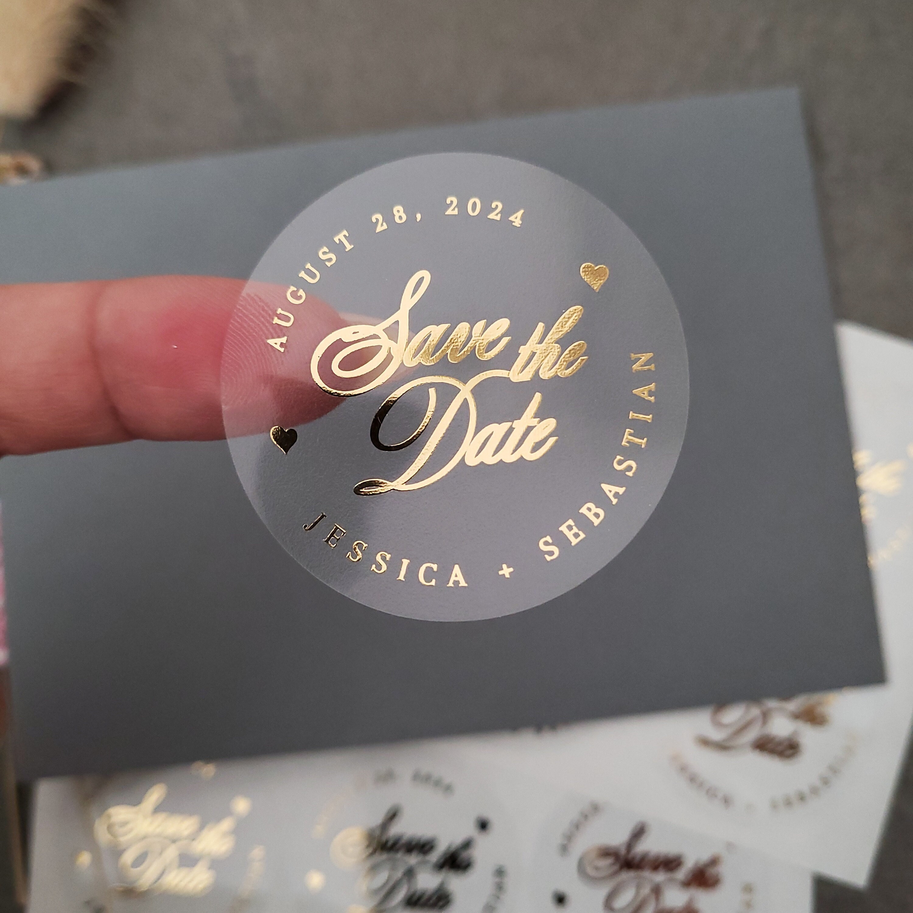 Gold Hello Foil Envelope Seals by Recollections™