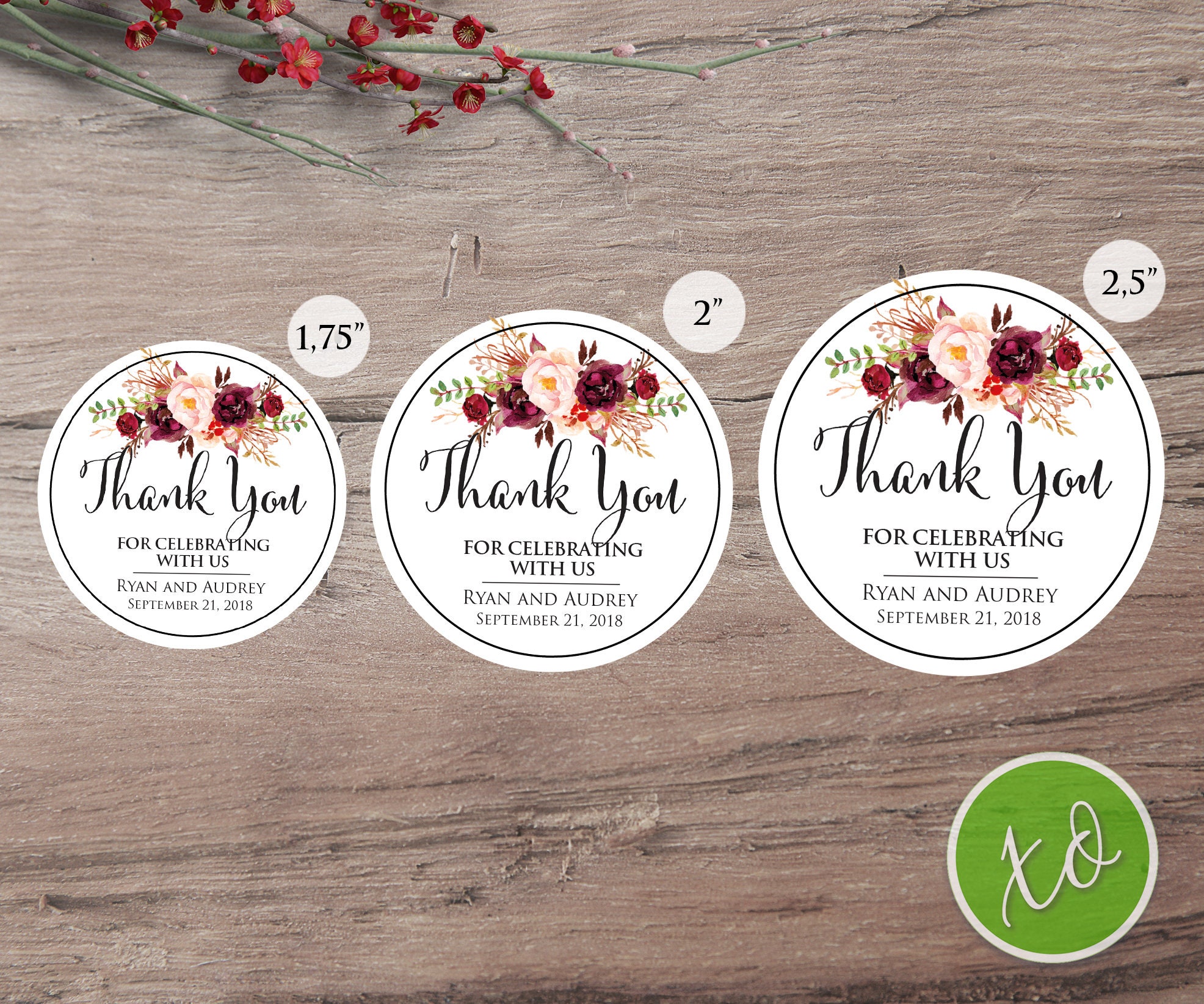 Custom Candle Labels Create Your Own Wording Bridesmaid Gift Personalized  Stickers Thank You Candle Labels - Party Stickers & Labels - AliExpress