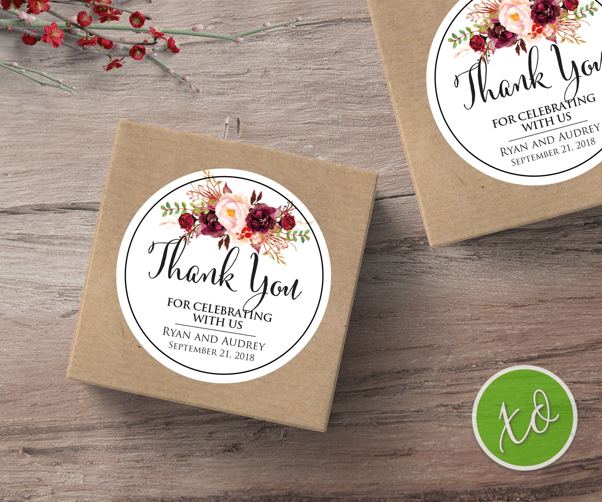 Custom Candle Labels Create Your Own Wording Bridesmaid Gift Personalized  Stickers Thank You Candle Labels - Party Stickers & Labels - AliExpress