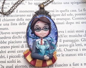 Ooak harry potter#necklace fan art