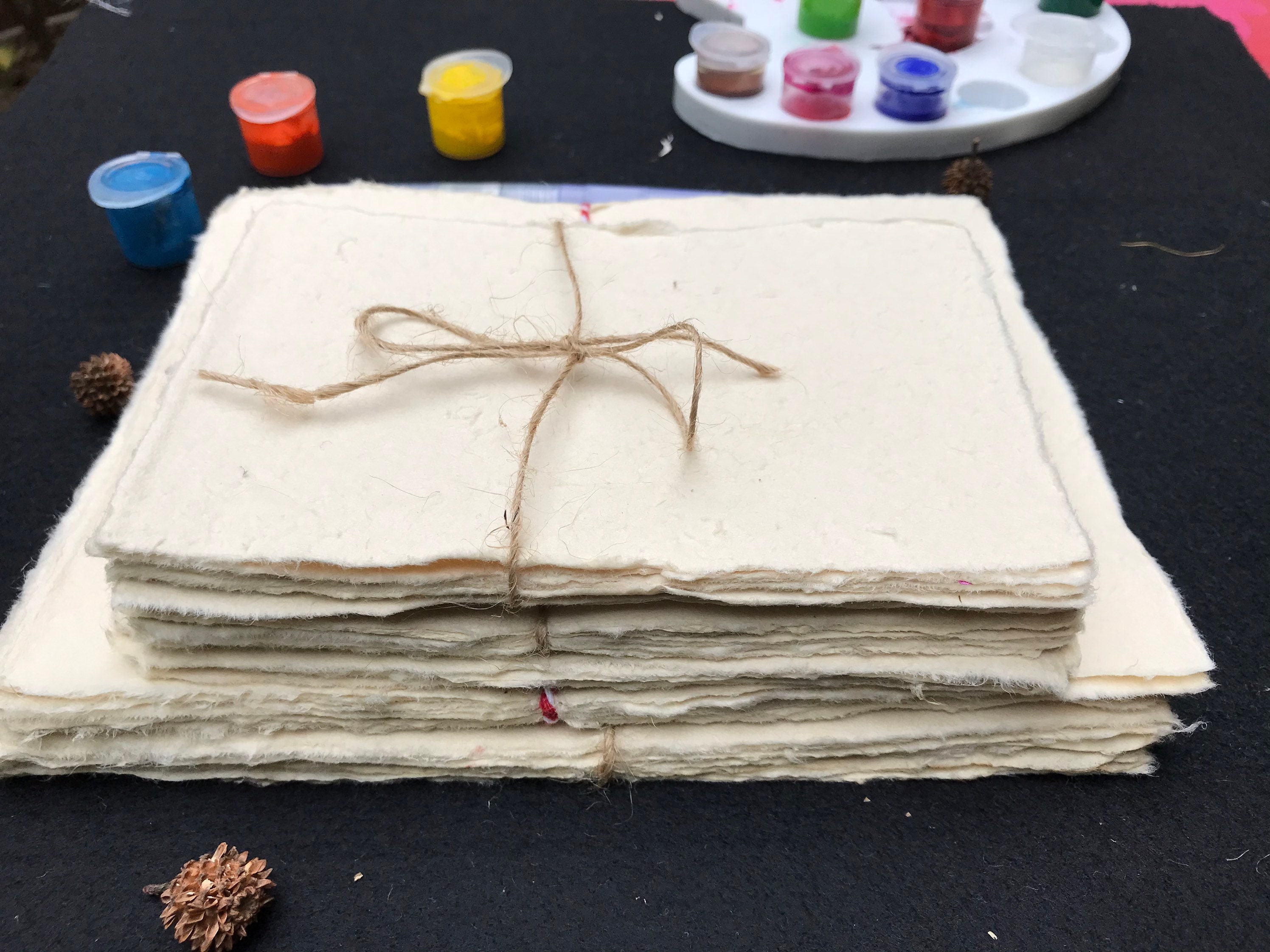 10 sheets 10x15cm of Vietnam handmade paper great use for Etsy