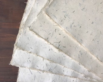 Handmade Bamboo Leaf Paper – 4-Layer Vietnamese Art Paper for Bookbinding, Origami, Paper Crafts & Mixed Media