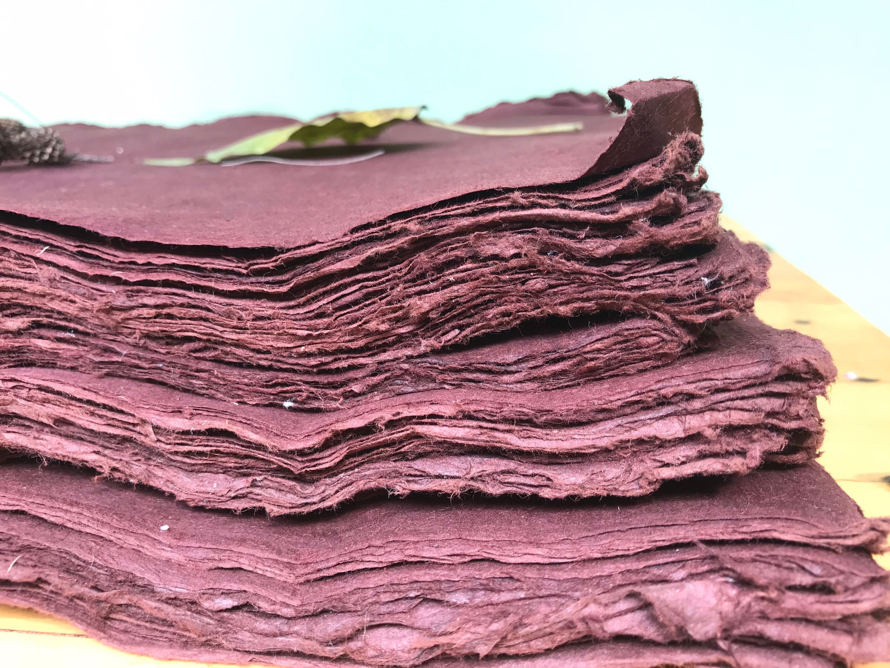 Zen Paper 40x60cm Natural Dyed, Made From Do Fiber, Suitable for Book ...