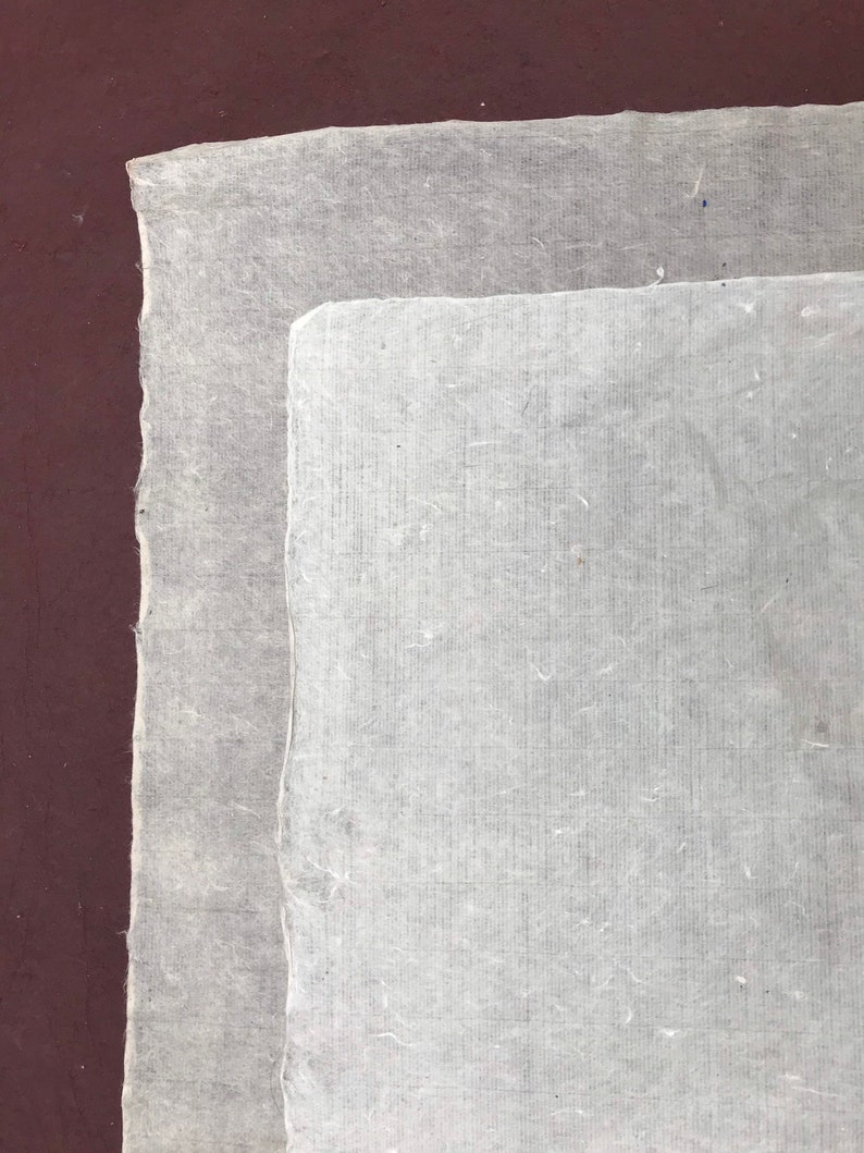 Silk paper thinnest transparent Vietnam handmade paper Etsy