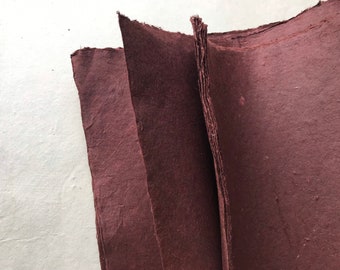 Zen paper 40x60cm- Natural dyed, made from Do fiber, suitable for book binding, calligraphy and more