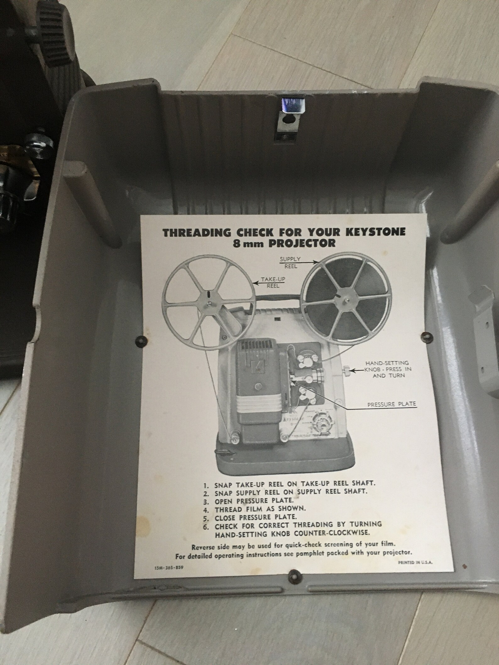 Vintage Keystone 8mm Projector Etsy