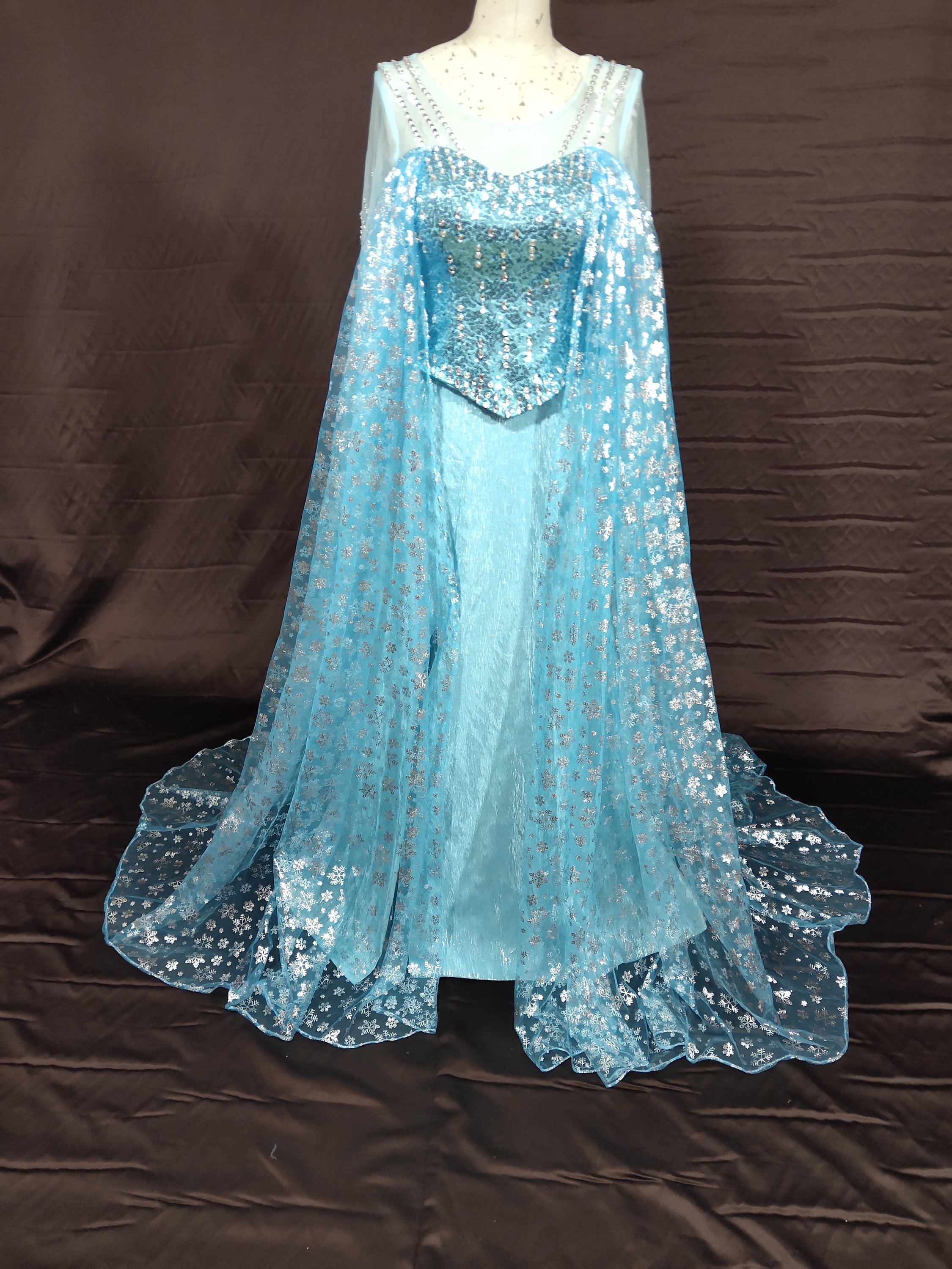 High Quality Snow Queen Princess Frozen Queen Elsa Costume - Etsy Hong Kong
