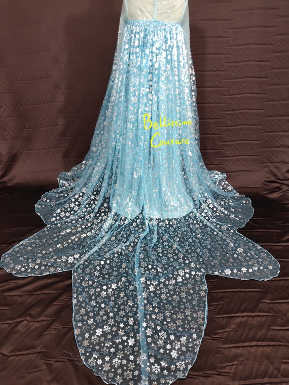 Princess Elsa Fancy Dress Adult Women's Frozen Cosplay Costume Women Party  Dress | eBay