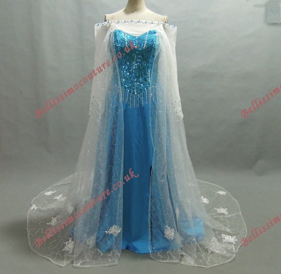 Frozen Princess Coronation Dress Adult Costume – AbracadabraNYC